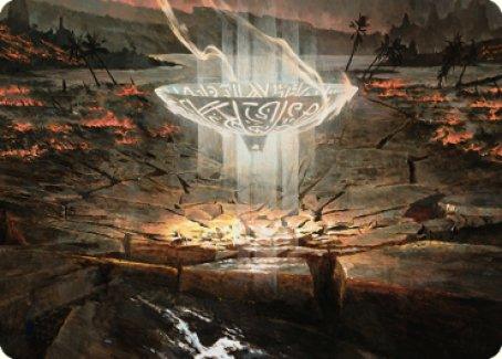 Urza's Sylex Art Card [The Brothers' War Art Series] - La Boîte Mystère ( The Mystery Box)