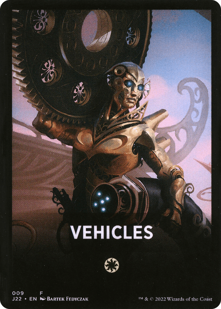 Vehicles Theme Card [Jumpstart 2022 Front Cards] - La Boîte Mystère ( The Mystery Box)