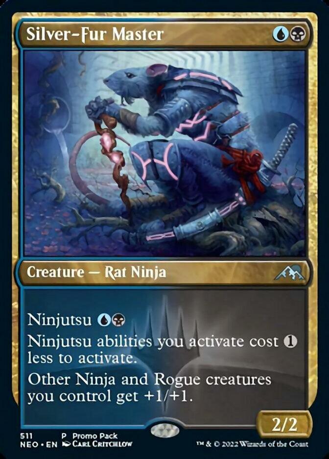 Silver-Fur Master (Promo Pack) [Kamigawa: Neon Dynasty Promos] - La Boîte Mystère ( The Mystery Box)