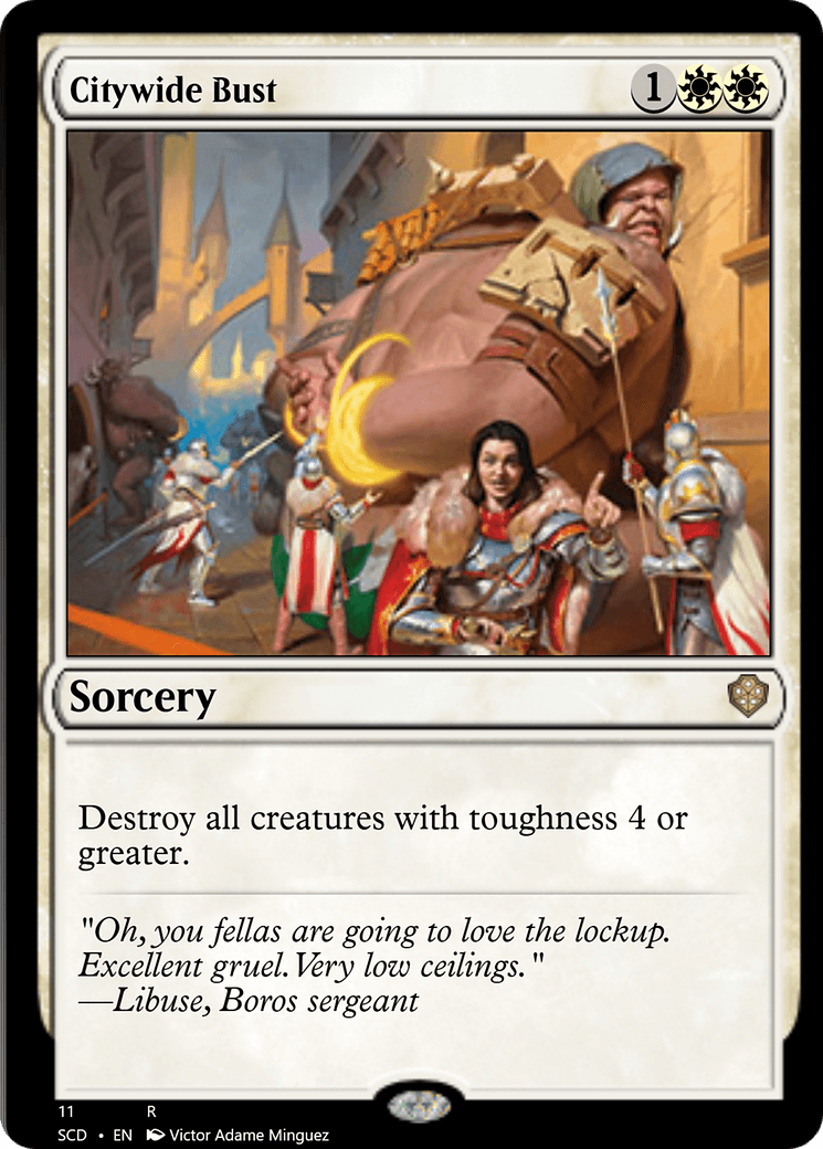 Citywide Bust [Starter Commander Decks] - La Boîte Mystère ( The Mystery Box)