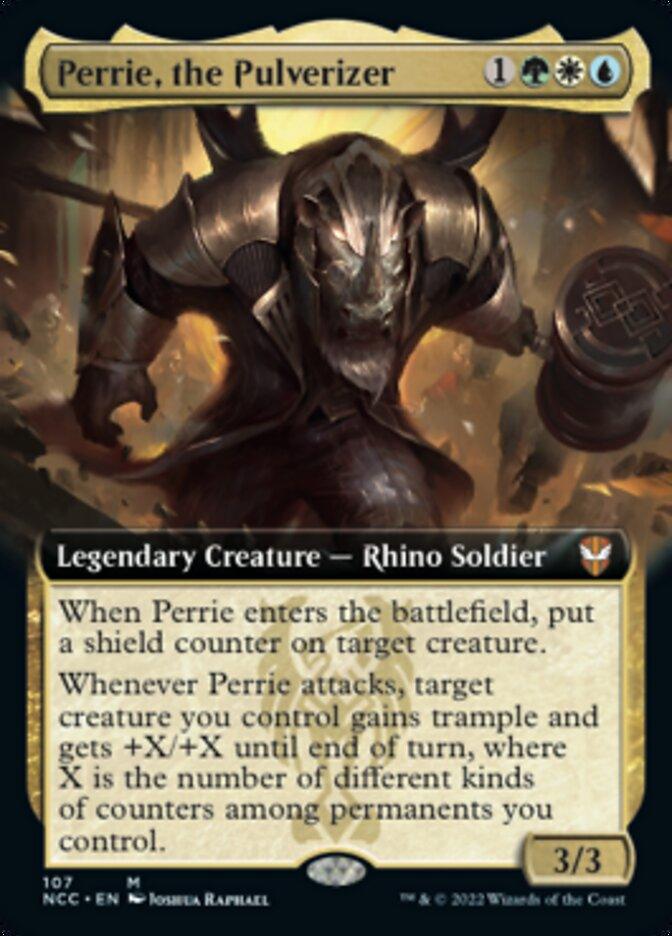 Perrie, the Pulverizer (Extended Art) [Streets of New Capenna Commander] - La Boîte Mystère ( The Mystery Box)