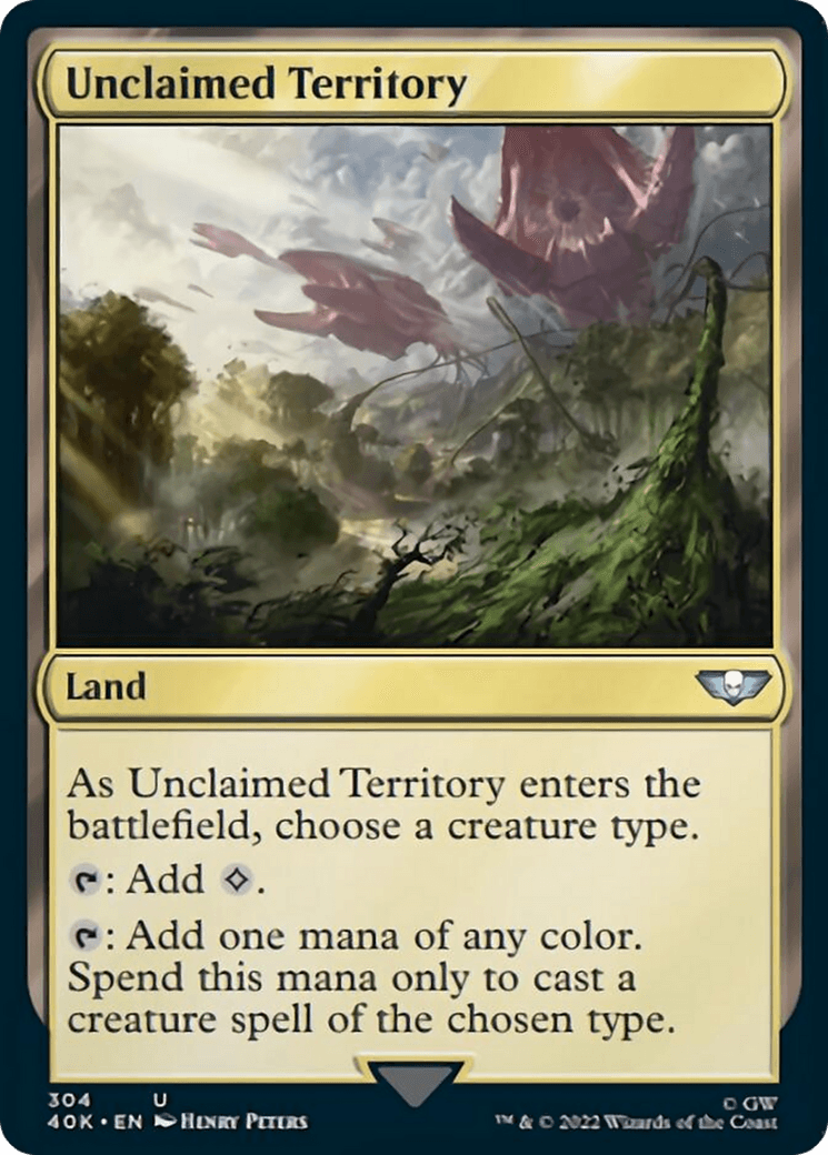 Unclaimed Territory [Universes Beyond: Warhammer 40,000] - La Boîte Mystère ( The Mystery Box)