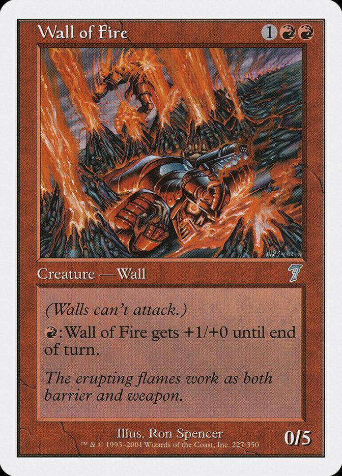 Wall of Fire [Seventh Edition] - La Boîte Mystère ( The Mystery Box)