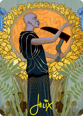 Cultivate Art Card (Gold-Stamped Signature) [Strixhaven: School of Mages Art Series] - La Boîte Mystère ( The Mystery Box)
