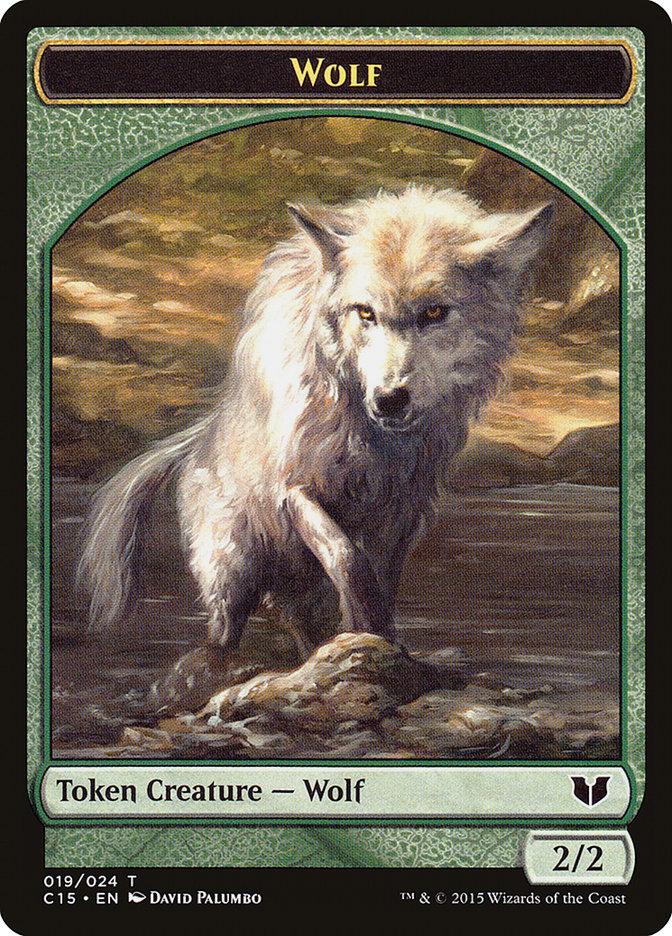 Wolf // Zombie Double-Sided Token [Commander 2015 Tokens] - La Boîte Mystère ( The Mystery Box)
