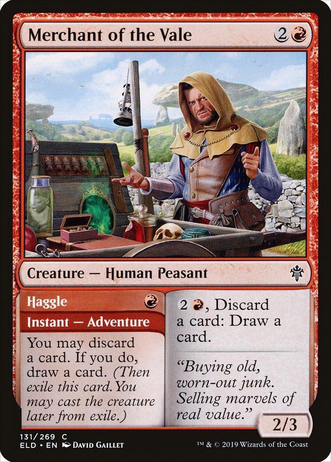 Merchant of the Vale // Haggle [Throne of Eldraine] - La Boîte Mystère ( The Mystery Box)