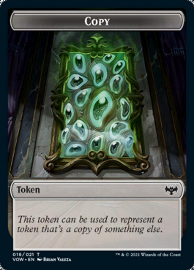 Copy // Human (010) Double-sided Token [Innistrad: Crimson Vow Tokens] - La Boîte Mystère ( The Mystery Box)