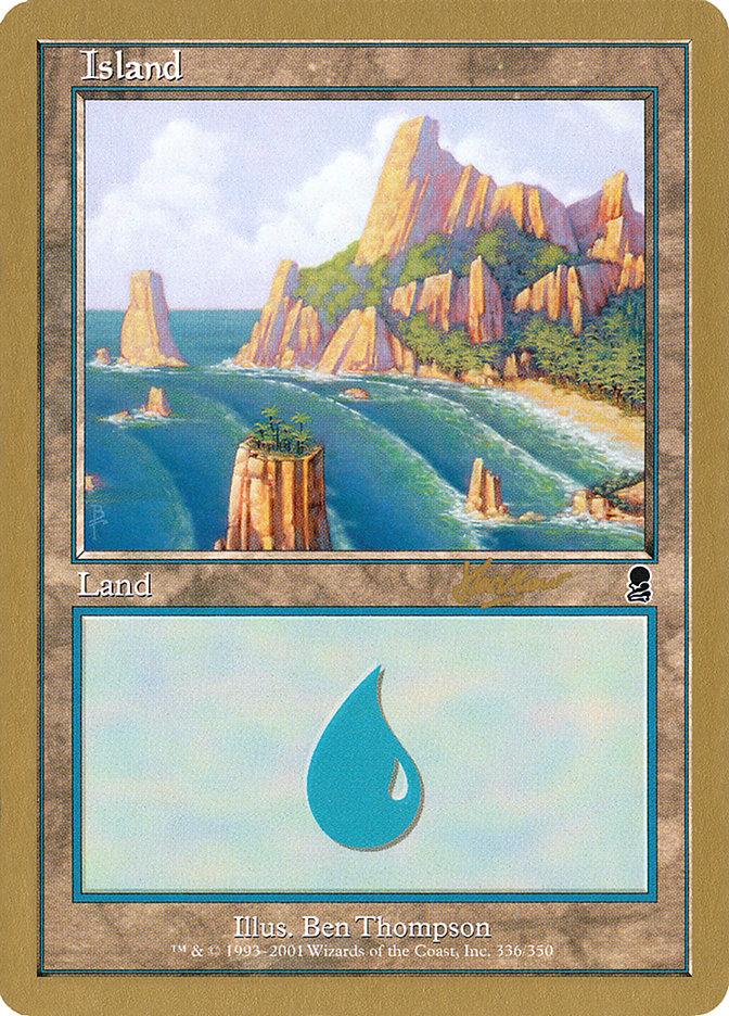 Island (shh336a) (Sim Han How) [World Championship Decks 2002] - La Boîte Mystère ( The Mystery Box)