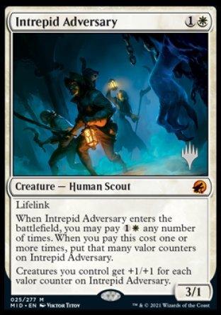 Intrepid Adversary (Promo Pack) [Innistrad: Midnight Hunt Promos] - La Boîte Mystère ( The Mystery Box)