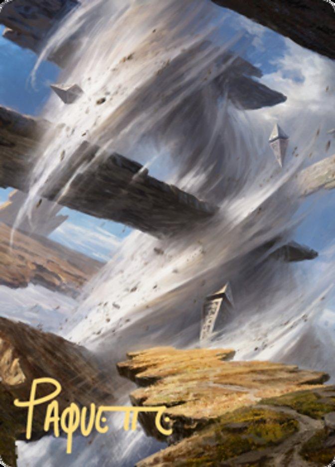 Plains 2 Art Card (Gold-Stamped Signature) [Zendikar Rising Art Series] - La Boîte Mystère ( The Mystery Box)
