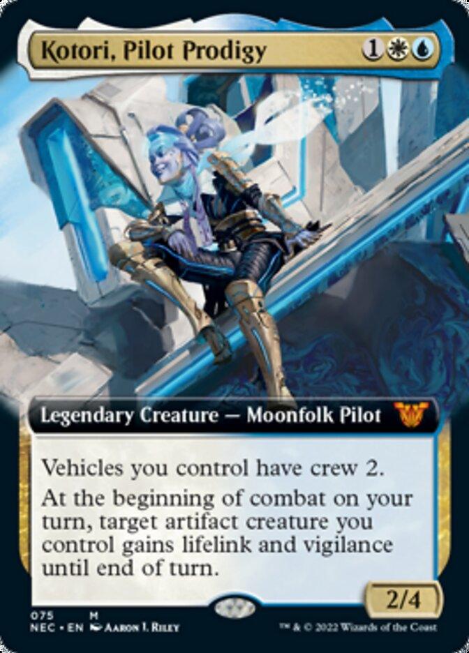 Kotori, Pilot Prodigy (Extended) [Kamigawa: Neon Dynasty Commander] - La Boîte Mystère ( The Mystery Box)