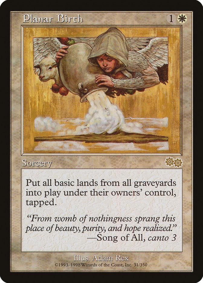 Planar Birth [Urza's Saga] - La Boîte Mystère ( The Mystery Box)