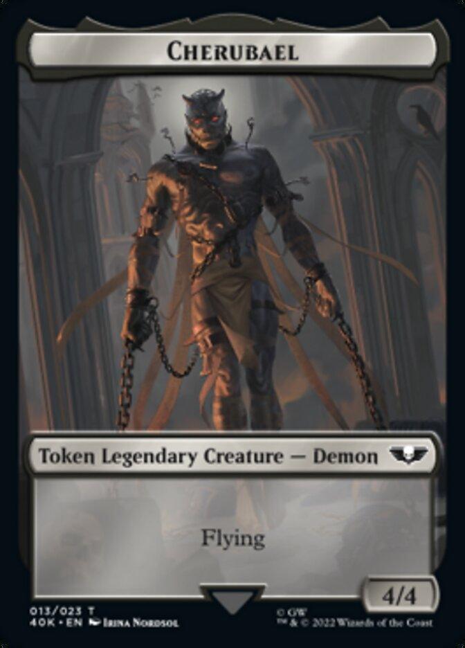 Astartes Warrior (001) // Cherubael Double-sided Token [Universes Beyond: Warhammer 40,000 Tokens] - La Boîte Mystère ( The Mystery Box)