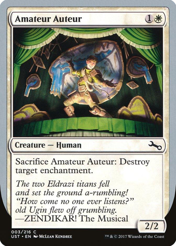 Amateur Auteur (ZENDIKAR! The Musical) [Unstable] - La Boîte Mystère ( The Mystery Box)