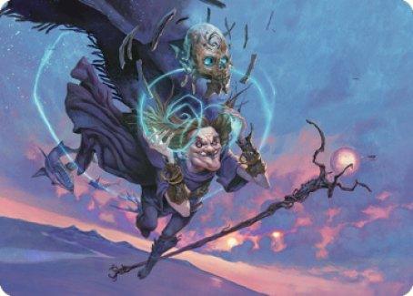 Zur, Eternal Schemer Art Card 1 [Dominaria United Art Series] - La Boîte Mystère ( The Mystery Box)