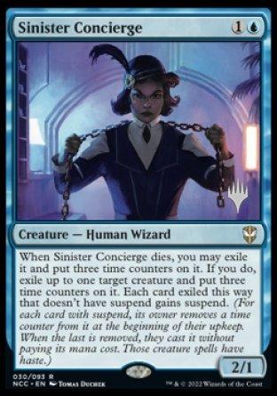 Sinister Concierge (Promo Pack) [Streets of New Capenna Commander Promos] - La Boîte Mystère ( The Mystery Box)