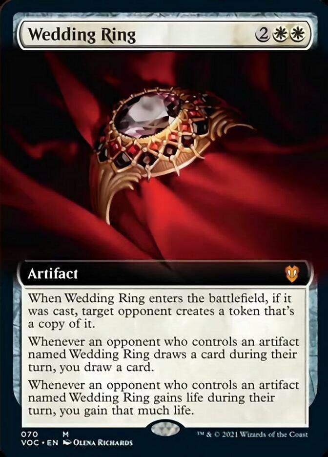 Wedding Ring (Extended) [Innistrad: Crimson Vow Commander] - La Boîte Mystère ( The Mystery Box)