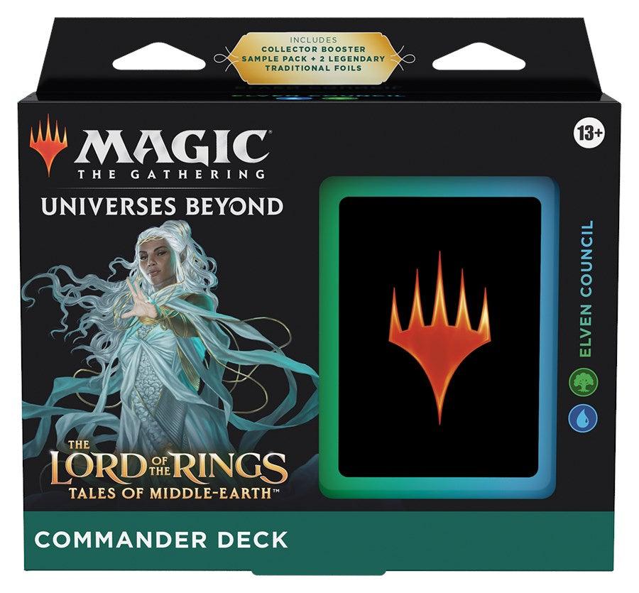 The Lord of the Rings: Tales of Middle-earth - Commander Deck (Elven Council) - La Boîte Mystère ( The Mystery Box)