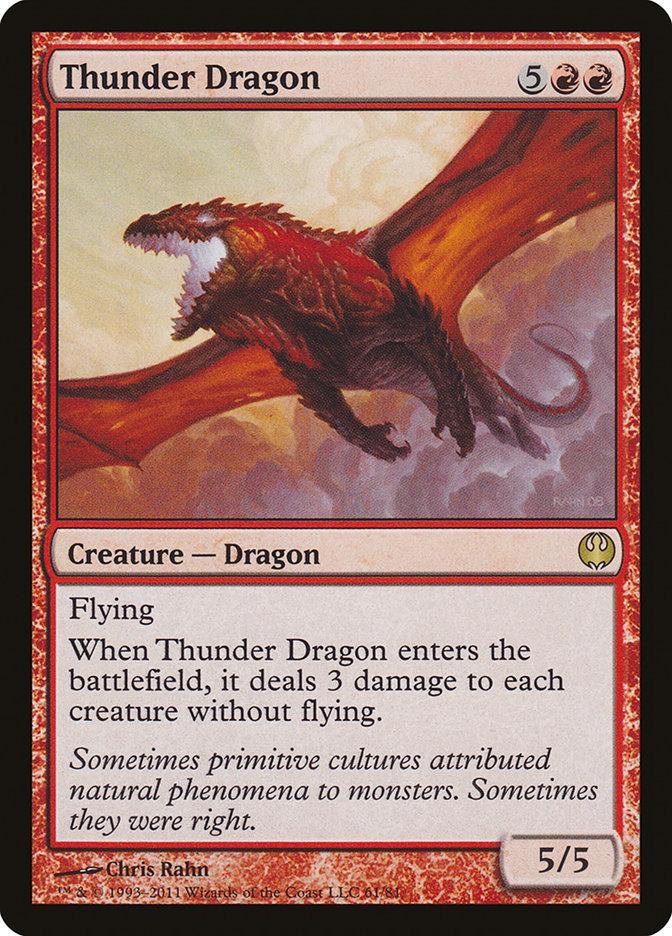 Thunder Dragon [Duel Decks: Knights vs. Dragons] - La Boîte Mystère ( The Mystery Box)