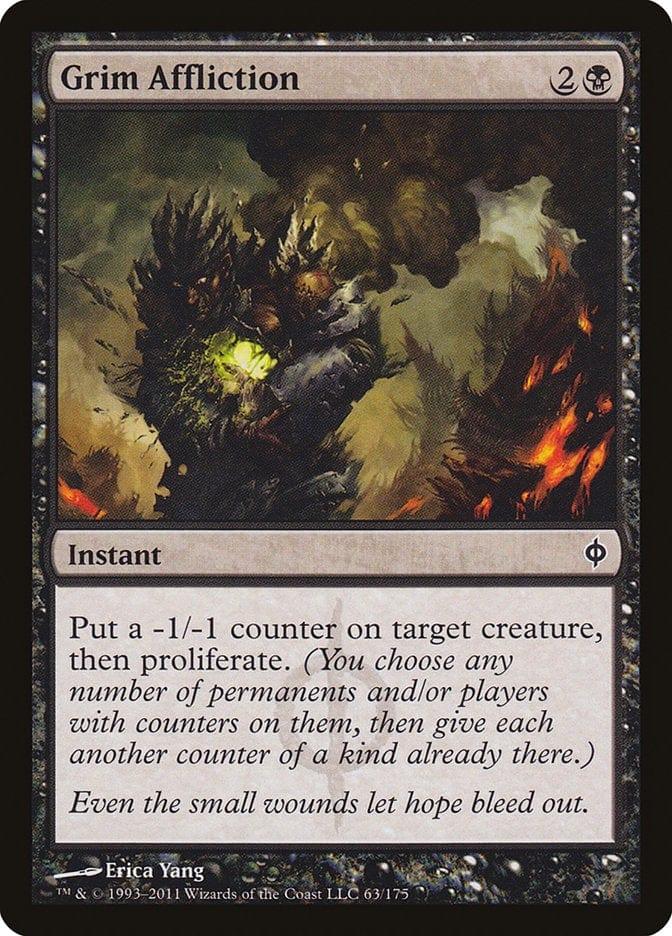 Grim Affliction [New Phyrexia] - La Boîte Mystère ( The Mystery Box)