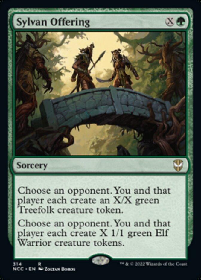 Sylvan Offering [Streets of New Capenna Commander] - La Boîte Mystère ( The Mystery Box)