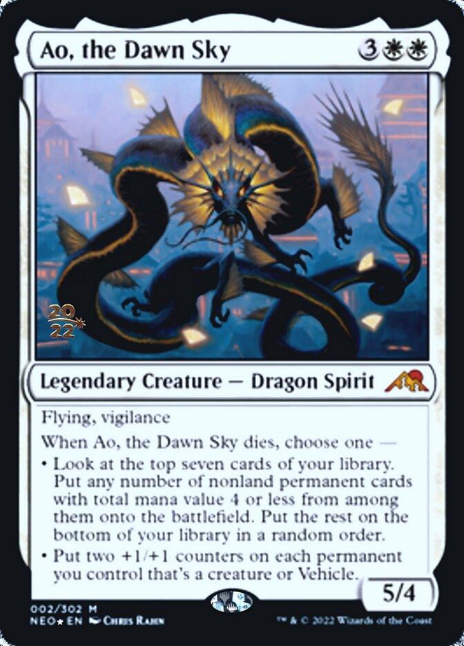 Ao, the Dawn Sky [Kamigawa: Neon Dynasty Prerelease Promos] - La Boîte Mystère ( The Mystery Box)