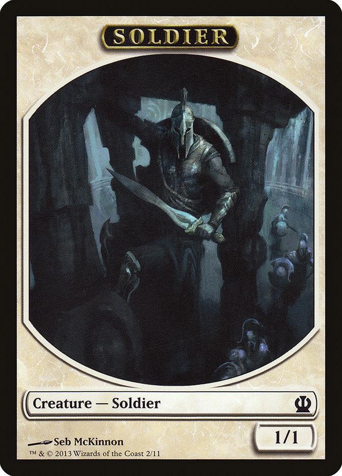 Soldier (2/11) [Theros Tokens] - La Boîte Mystère ( The Mystery Box)