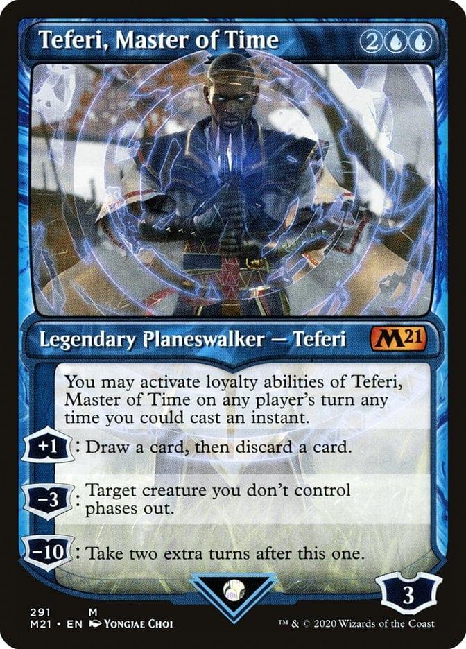 Teferi, Master of Time (Showcase) [Core Set 2021] - La Boîte Mystère ( The Mystery Box)