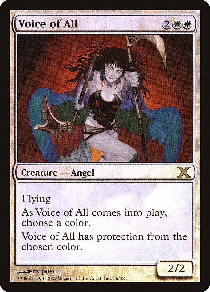 Voice of All (Premium Foil) [Tenth Edition] - La Boîte Mystère ( The Mystery Box)