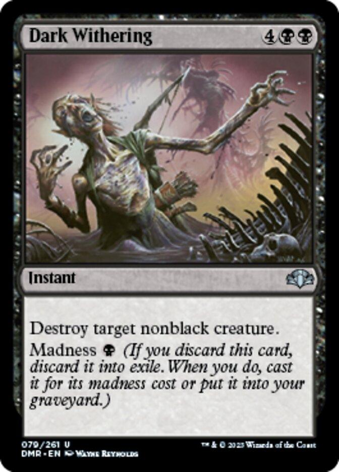 Dark Withering [Dominaria Remastered] - La Boîte Mystère ( The Mystery Box)