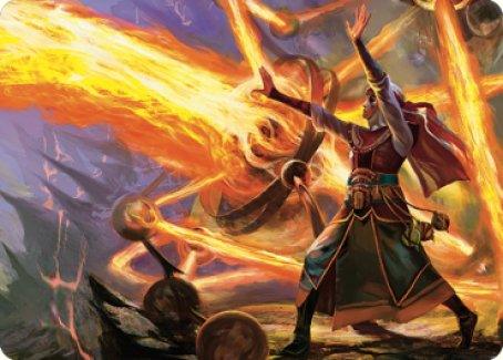 Ghitu Amplifier Art Card [Dominaria United Art Series] - La Boîte Mystère ( The Mystery Box)