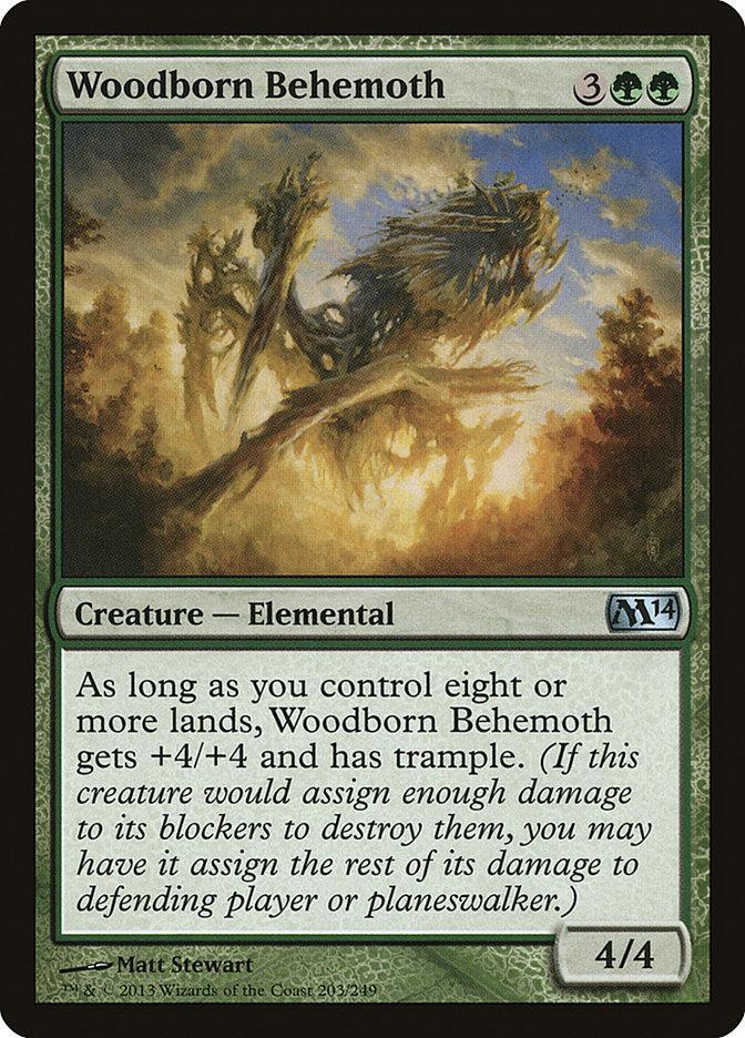 Woodborn Behemoth [Magic 2014] - La Boîte Mystère ( The Mystery Box)