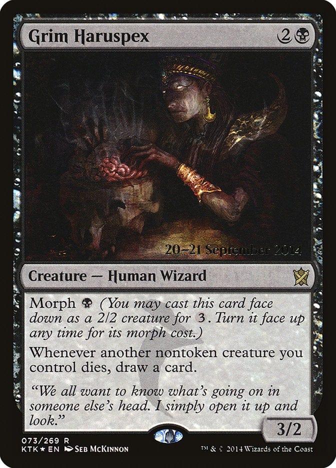 Grim Haruspex [Khans of Tarkir Prerelease Promos] - La Boîte Mystère ( The Mystery Box)