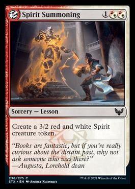 Spirit Summoning [Strixhaven: School of Mages] - La Boîte Mystère ( The Mystery Box)
