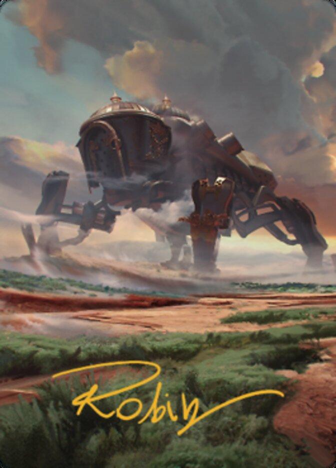 Plains (2) Art Card (Gold-Stamped Signature) [The Brothers' War Art Series] - La Boîte Mystère ( The Mystery Box)