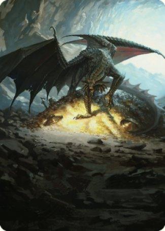 Ancient Copper Dragon Art Card (04) [Commander Legends: Battle for Baldur's Gate Art Series] - La Boîte Mystère ( The Mystery Box)