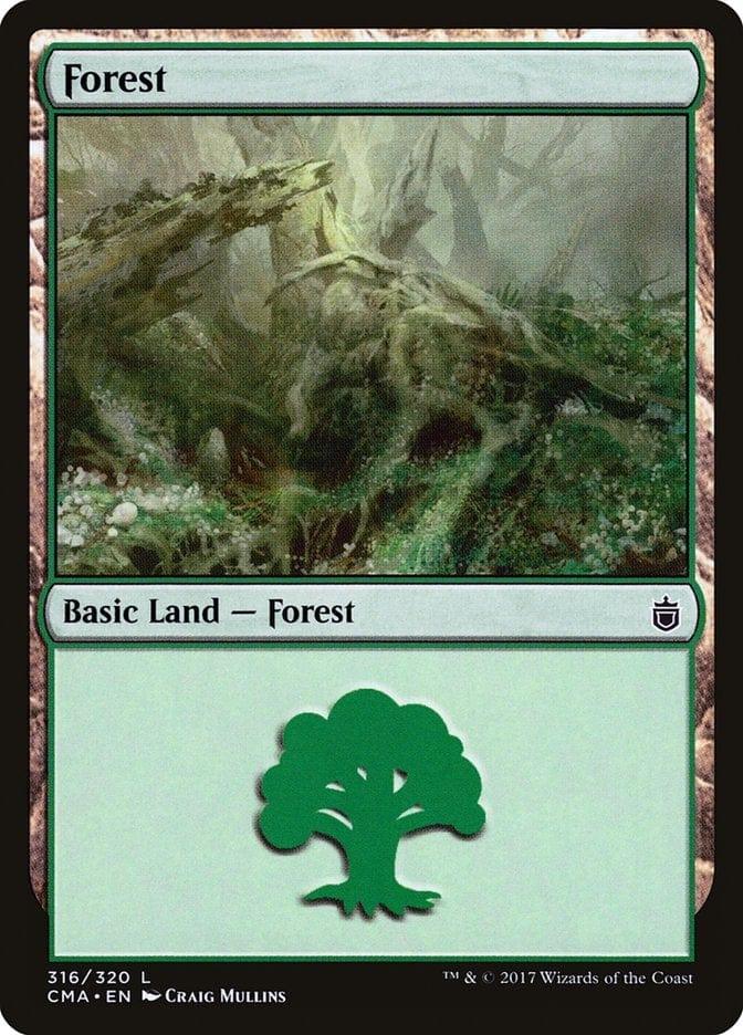 Forest (316) [Commander Anthology] - La Boîte Mystère ( The Mystery Box)