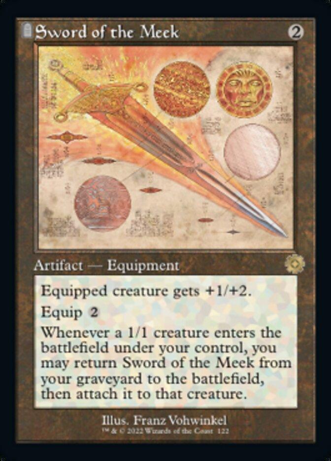 Sword of the Meek (Retro Schematic) [The Brothers' War Retro Artifacts] - La Boîte Mystère ( The Mystery Box)