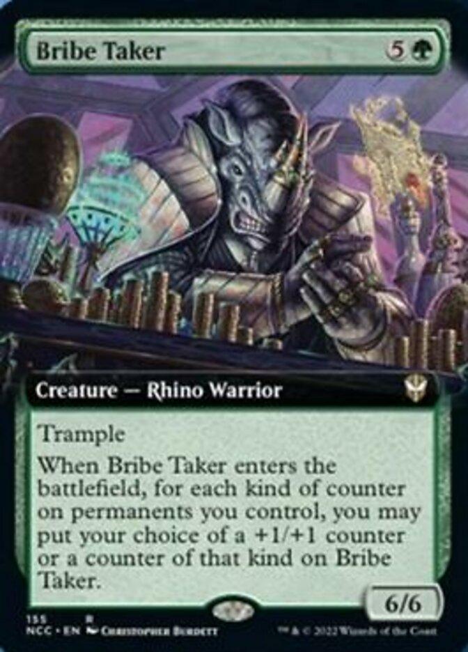Bribe Taker (Extended Art) [Streets of New Capenna Commander] - La Boîte Mystère ( The Mystery Box)