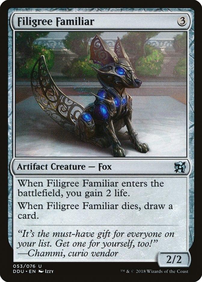 Filigree Familiar [Duel Decks: Elves vs. Inventors] - La Boîte Mystère ( The Mystery Box)