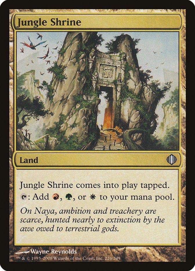 Jungle Shrine [Shards of Alara] - La Boîte Mystère ( The Mystery Box)