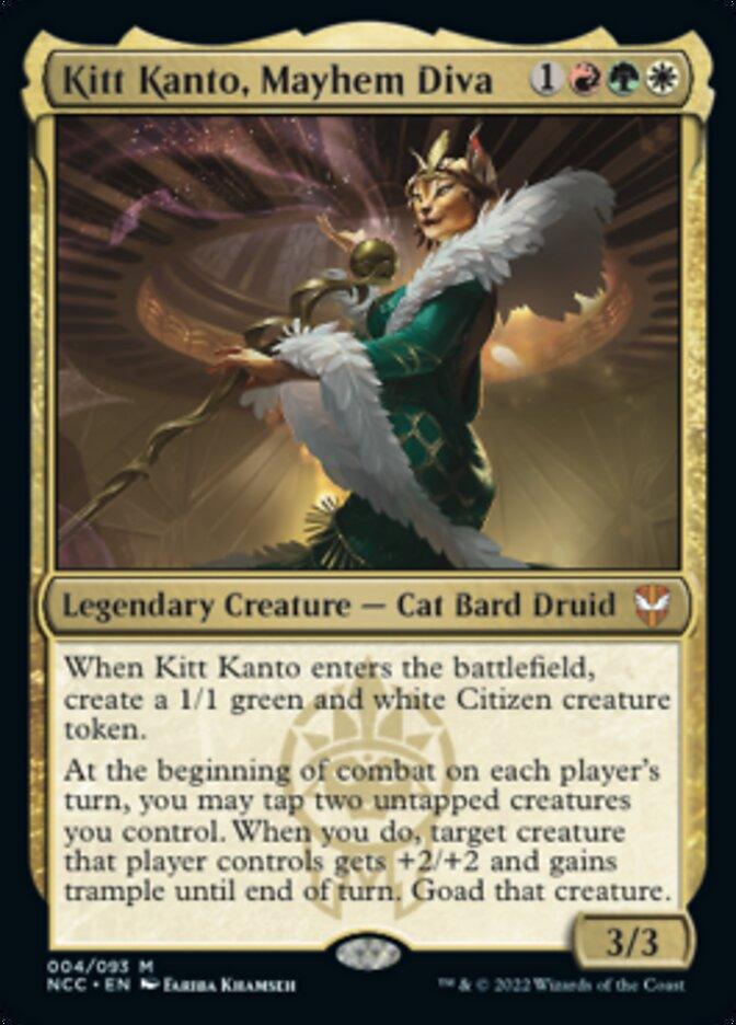 Kitt Kanto, Mayhem Diva [Streets of New Capenna Commander] - La Boîte Mystère ( The Mystery Box)
