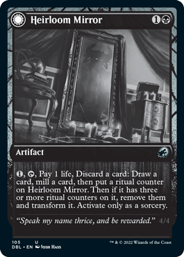 Heirloom Mirror // Inherited Fiend [Innistrad: Double Feature] - La Boîte Mystère ( The Mystery Box)