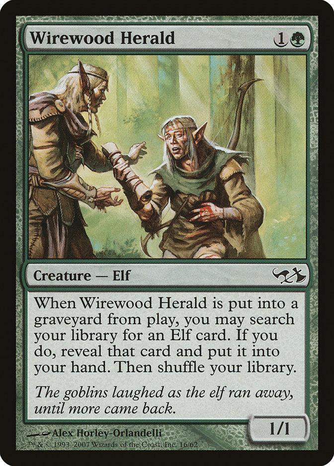 Wirewood Herald [Duel Decks: Elves vs. Goblins] - La Boîte Mystère ( The Mystery Box)