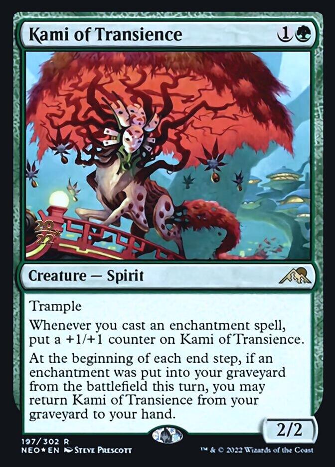 Kami of Transience [Kamigawa: Neon Dynasty Prerelease Promos] - La Boîte Mystère ( The Mystery Box)