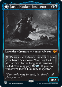 Jacob Hauken, Inspector // Hauken's Insight [Innistrad: Double Feature] - La Boîte Mystère ( The Mystery Box)