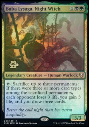 Baba Lysaga, Night Witch [Commander Legends: Battle for Baldur's Gate Prerelease Promos] - La Boîte Mystère ( The Mystery Box)