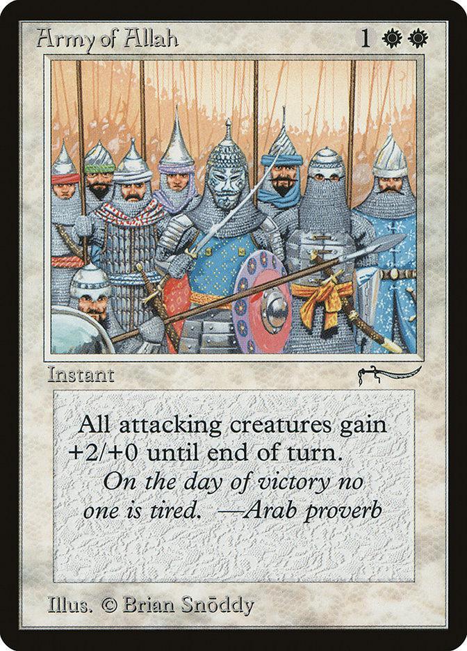 Army of Allah (Light Mana Cost) [Arabian Nights] - La Boîte Mystère ( The Mystery Box)