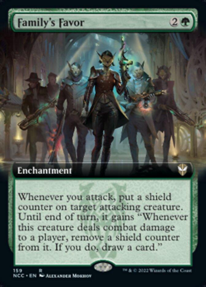 Family's Favor (Extended Art) [Streets of New Capenna Commander] - La Boîte Mystère ( The Mystery Box)