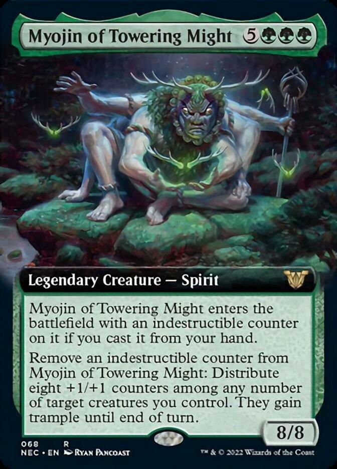 Myojin of Towering Might (Extended) [Kamigawa: Neon Dynasty Commander] - La Boîte Mystère ( The Mystery Box)